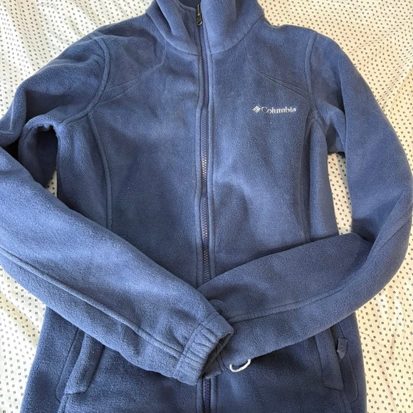 Columbia Navy Fleece Jacket - Picture 1 of 1